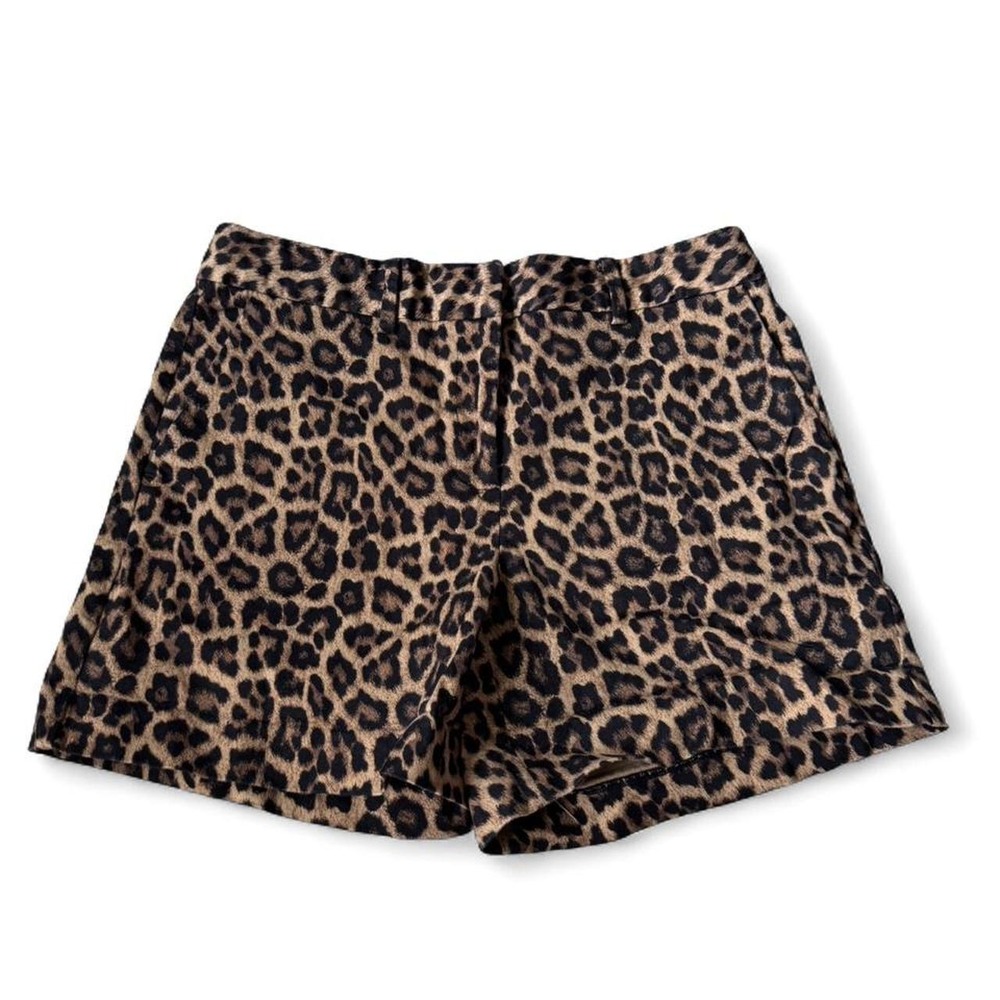 Michael Kors Leopard Print Shorts